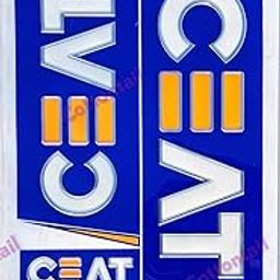 COTTONTAIL | 3D C=AT ROHIT SHARMA Edition | English Willow | Embossed Cricket Bat Sticker | Blue || #18-image-27
