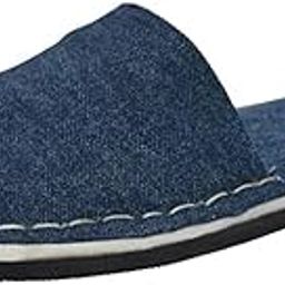 RIBBACO Black Denim super soft and comfortable Slippers-image-81