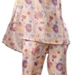 Women's Russian Silk Pink Co-ord Set-picture-14