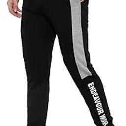 Men's Regular Fit Cotton Blend Track Pant-image-56
