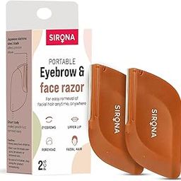 Sirona Reusable Facial Hair Removal Razor Set Of 2, Eyebrows, Upper Lip, Forehead, Chin For Painless & Effortless Instant Hair Removal At Home For Unisex-18