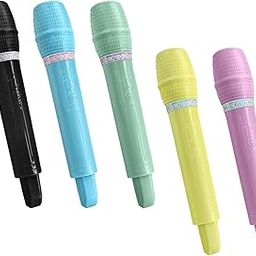 Enakshi (LABEL) Creations Microphone Pretend Toy Simulation Model Role Playing for Toddlers Teen Gifts Black|Toys & Hobbies | Educational | Music & Art-picture-13