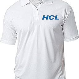 HCL Logo Printed Polo/Collar Half Sleeve T-Shirt for HCL Staff Employee Promotion T Shirt for Men and Women-image-105