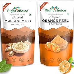 100% Bio-Organic Multani Mitti & Orange Peel Powder for Glowing Face & Clear Skin Care-image-14