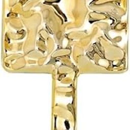 Hand Mirror with Handle Cosmetic Mirror Portable Cosmetic Mirror Makeup Mirror Multipurpose Mirror Square for Handheld, Home and Travel Use for Women (Gold)-image-8