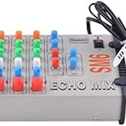 STRANGER SM6 6-channel Stereo Echo Audio Mixer with TRS/Jack Inputs.-22