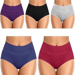 Women's Cotton PN-013 Fitted Bikini Style Underwear | Women Thong Panty | Low Rise Sexy Solid Hipster Sexy Lingerie Panties Briefs | 100% Super Cotton Combo (Multicolor) (Pack of 5).-17