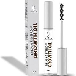 Rawls Eyelash & Eyebrow Growth Oil for Thicker & Fuller Eyebrows & Eyelashes Enriched with Almond Oil, Castor Oil, and Vitamin E | Sulphate & Paraben Free - 5 ml-image-5