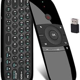 LipiWorld® 2.4G Smart TV Wireless Keyboard Fly Air Mouse Multifunctional Remote Control for Android TV Box/Projector/HTPC/PC/TV-Multifunctional Air Mouse-6