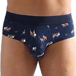 u.s. polo assn. Men's Elasticized Waist Printed PB005 Underwear Briefs - Pack of 1-picture-5