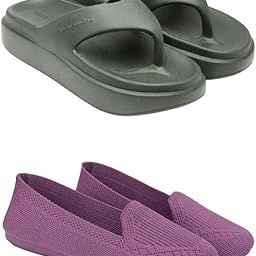 Extra Soft Classic Casual wear with Flexibility Technology Flip Flop Combo for Women's/Girl's(6111+2016)()-picture-38