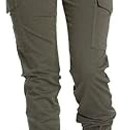 Women Cargo Joggers in Pure Thick Hosiery Soft Cottonfor a Relaxed Feel/Multipurpose in Their use for Athletic, Casual, Everyday wear and Suitable for All Seasons-image-67