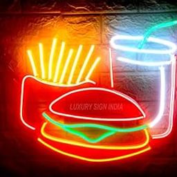 SG PRINT CAFE COMBO LED Neon Signs Light LED Art Decorative Sign - For Wall Decor, Home Restaurants, Wedding Birthday Party Decor, Bar Decor, Mini Bar, Cafe (24X18)-image-24