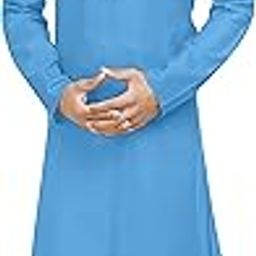 Men's Traditional Full Sleeve Kurta Set, Indian Ethnic Wear Plain Solid Long Kurta-picture-25