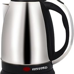 Concord Electric Kettle, 1500W Large Size 1.8 Litre Stainless Steel Kettle, Water Boiler For Tea, Coffee, Soups, Noodles (With Long Cord 1.5 metre)-image-90
