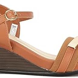 Women LANCE SANDAL Tan Heels, (7613211)-image-30