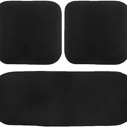 Hicle Winter Car Seat Cushion – Plush Rabbit Fur, Warm Thick Wool Seat Pad for Driver and Passenger, (Black)-image-56