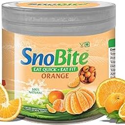 SnoBite Freeze-Dried Orange Jar | 100% Natural | No Added Sugar, Zero Preservatives | Healthy, Tasty, Gluten Free Snack for Adults and Kids | 30g-image-25