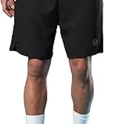 chkokko Men Shorts for Gym Sports or Running | Dry-Fit Fabric Single Layered Active Summer Workout Wear Knee Length Regular Fit | Elastic Waist with Front and Back Pockets-picture-22