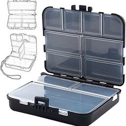 THE STYLE SUTRA® Fishing Tackle Box Sturdy Baits Storage Box for Fishing Freshwater Saltwater Black | Sporting Goods | Fishing | Fishing Equipment | Tackle Boxes & Bags-image-34