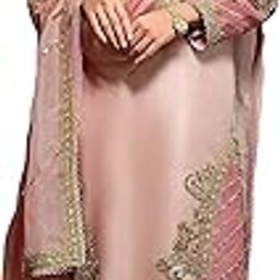 Faux Georgette Semi Stitched Anarkali Suit For Women-image-80