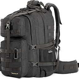 TriPole Alfa 45 Litres Military Tactical Backpack and Rucksack with Detachable Sling Bag | Rain Cover | 3 Year Warranty-47