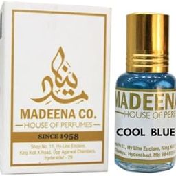 MADEENA CO. Cool Blue 6ML; Real & Natural Attar; Best Attar For Men And Women; 100% Alcohol Free & Long Lasting Attar-picture-33