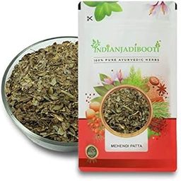 IndianJadiBooti Mehndi Patta - Mehendi Patta - Heena Leaves - Henna Leaves, 100 Grams-image-41