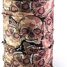 France Unisex face wrap thin fabric Smuff Mutlipurpose Bandana Beanie Caps Multicolored Color Polyviscose Free size-image-7