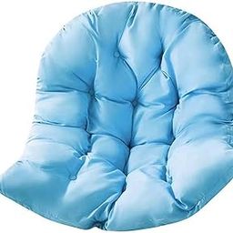 ATORSE Egg Chair Cushion Soft Washable Basket Chair Cushion for Patio Outdoor Porch Blue|Home & Garden|Yard, Garden & Outdoor Living|Patio & Garden Furniture|Chairs-image-79