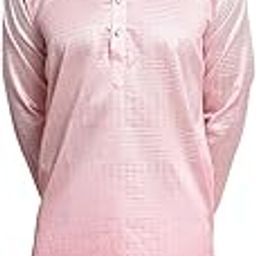 (Since 1958 Men's Jacquard Silk Woven Design Long Kurta-image-36