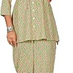 Women's Rayon Straight Floral Printed Night Suit/Pajama Set for Women-image-107