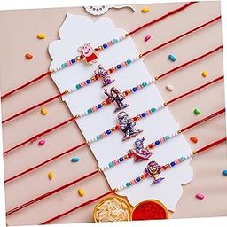 Stylish Cartoon Character Kids Rakhi Set with Tilak Pack and Greeting Card for Brother, Sister, Baby Boy, Baby Girl, Chhota Bhai-image-23