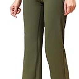Yoga Flared Leggings for Women & Girls | Lightweight Pants & Gym Trousers | Stretchable Workout Sports Pants for Training, Exercise, Running & Fitness-image-15