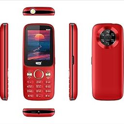 MTR S500 (Red) Phone with 2.4 INCH Display,3000 MAH Battery,Voice Call Recording,Contains Many Indian Language,Vibration-24
