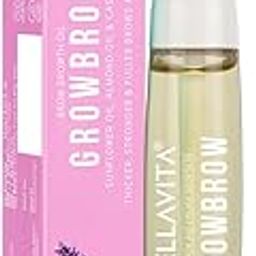 Bella Vita Organic Growbrow - Eyelash, Lashes & Eyebrows Hair Growth & Volume Serum With Castor, Onion Oil & Vitamin E, 12 ML-55