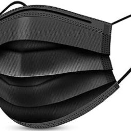 SYMKARD Disposable Safety Masks for Women & Men | Soft Fabric Spandex Earloop strings, Comfortable & Secure Face Masks-image-81