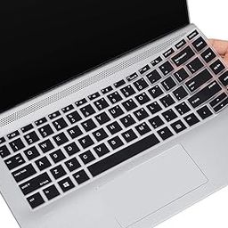 Saco Silicone Skin Keyboard Protector Cover Compatible for HP ProBook 440 445 G5 G6 G7 | HP ProBook 430 G5 | HP ProBook x360 440 G1 14 Inch Laptop - Black-10