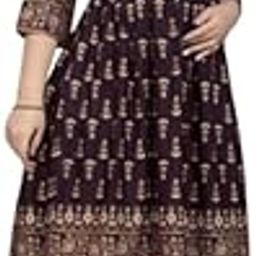 BOHRA IMPEX Women's Rayon Printed Beautiful Feeding Kurtis-image-14