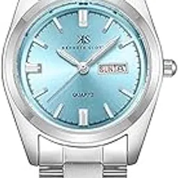 kenneth scott Women's Watch, Analog Display and Stainless Steel Strap - K23543-SBSL, Silver-picture-35
