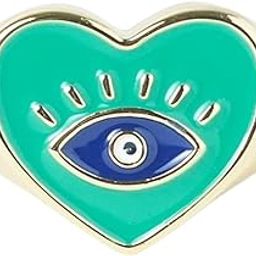 Anti-Tarnish Bella Evil Eye Love Ring | Gifts for Women & Girls | Stylish Adjustable Finger Ring | Women's Jewellery | Woman Fashion Accessories-image-31