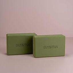 Gurkha Yoga Block, 3"x6"x9", Forest Green, Set of 2-image-76