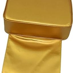 SAZ DEKOR Child Booster Seat Soft Sponge Large Size Kids Hair Cutting Boosting Cushion Gold|Professional Tattoo Kit & Supplies, Tattoo Ink Set with Accessories, Body Art Stencil Pack For All|-picture-3