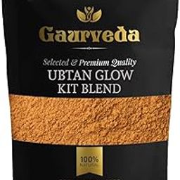 Gaurveda Ubtan Glow Kit ( Blend of Multani Mitti Powder, Rose Petal Pdr. , Chandan Pdr., Majith Pdr. , Haldi Powder 50 Grams Each )-image-24