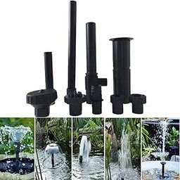 DESPACITO Water Fountain Nozzle kit for Home Decoration, Outdoor, Sprinkler Fountain kit Extension for Garden and Pond Submersible Water Pump (KIT, Large)-image-9