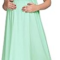 Women's Knee Length Maternity | Feeding | Nursing Dress | Pre and Post Pregnancy | Comfortable-image-75