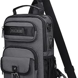 Sling Bag for Men Convertible Travel Sling Backpack USB Charging Port Lightweight Crossbody Shoulder Casual Daypack-image-63