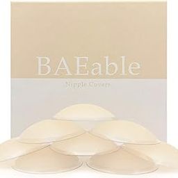 ORENAME Pasties Silicone Nipple Covers for Women Reusable Adhesive Nipple Covers Invisible Round Silicone Cover Gel Petals Pasties Bra Pad-image-52