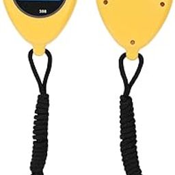 Multifunction Stop Timer, Stopwatch Timer, Sports Equipment for Running Swimming Timing Tool (Yellow)-16