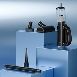 GoMechanic 2-1 Wireless Car Vacuum Cleaner with Blower | 13000Pa | Hepa Filter | Portable | Lightweight | Car & Home use | Type C Charging-image-9